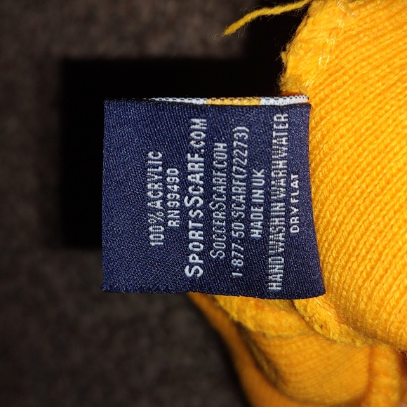 Sports Scarf Gustavus Adolphus College Knit Cuffed Beanie Pom Pom - Picture 5 of 5